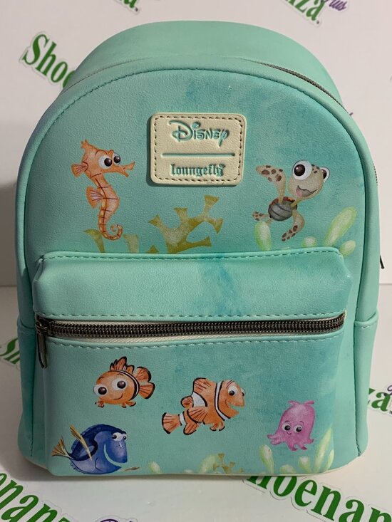 Loungefly Mini Backpack Disney Pixar Finding Nemo Marlin Squirt Dory Pearl Bag main image 9